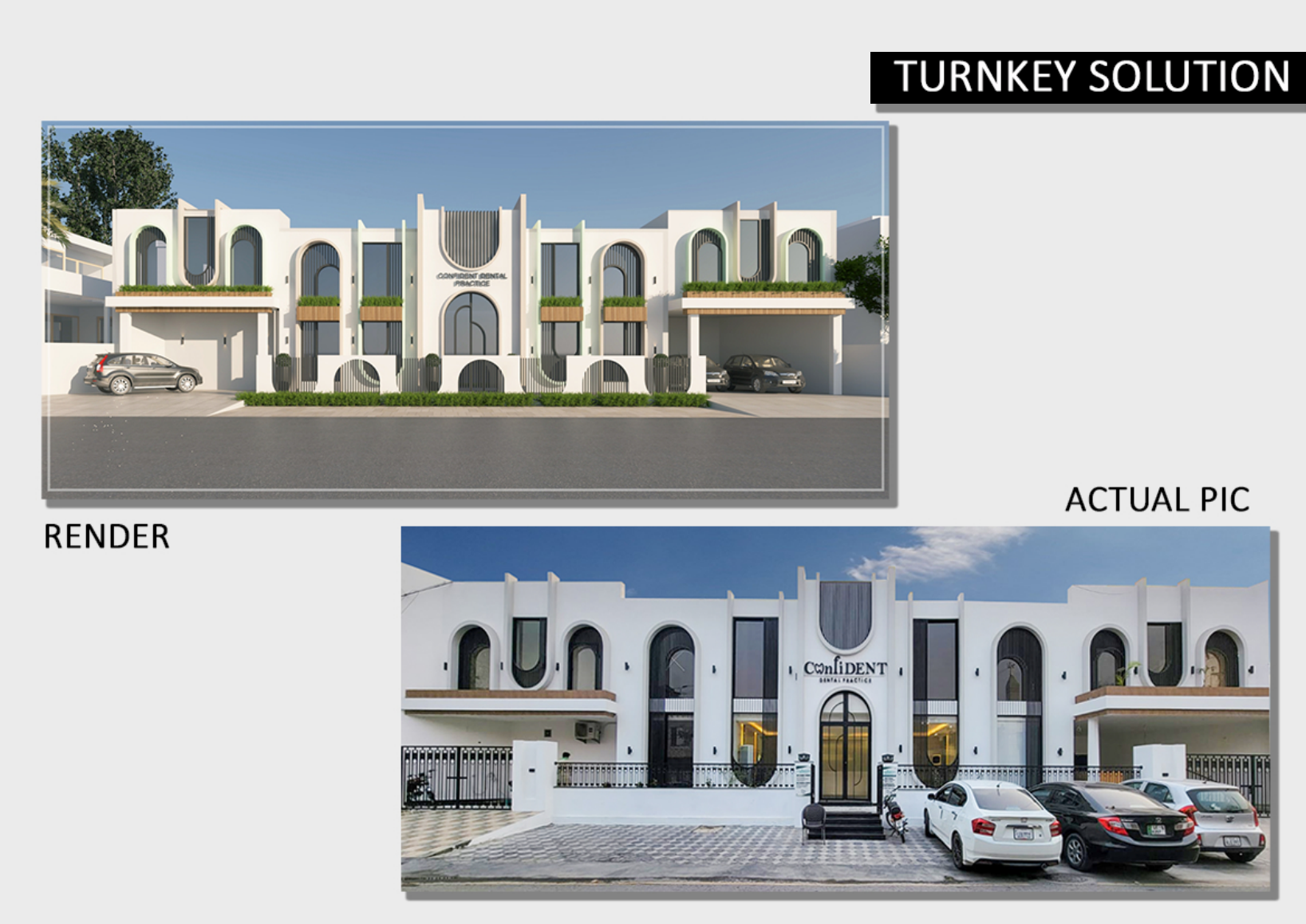 Turnkey project management and construction